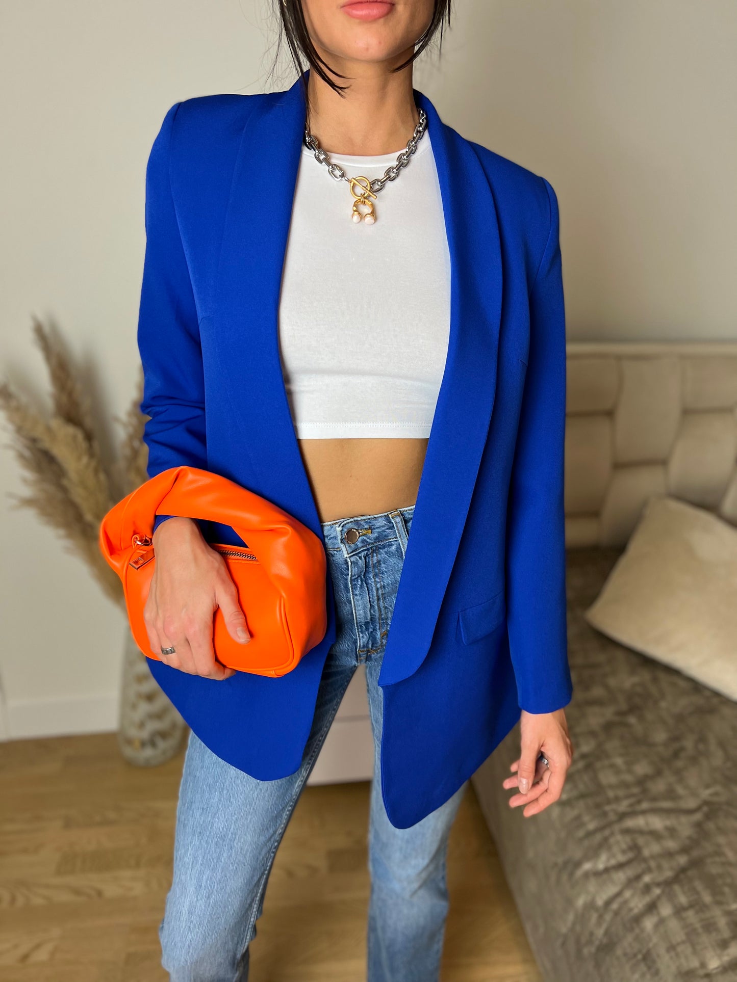 Royal Blue Oversized Blazer