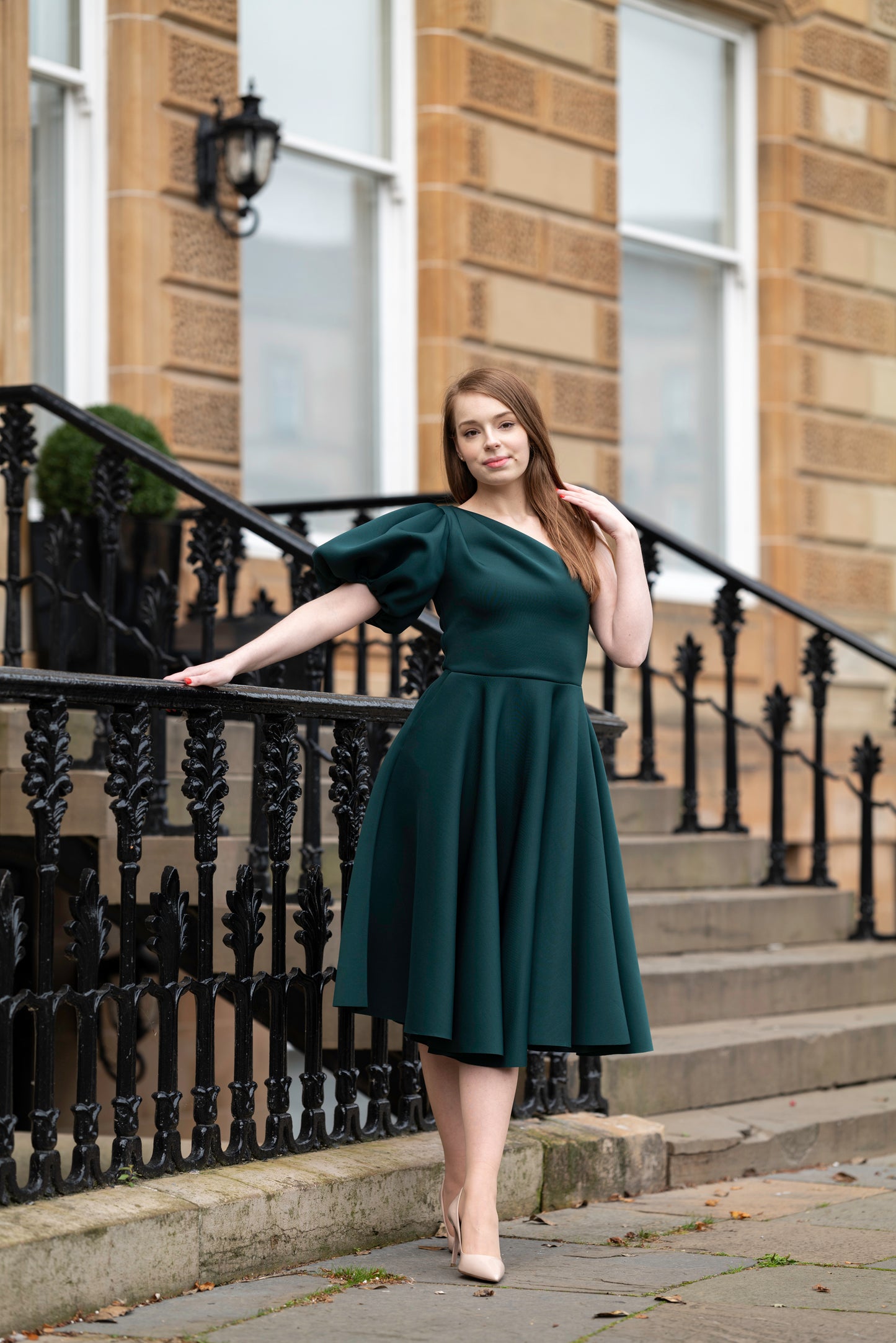 Emily One Shoulder Dress