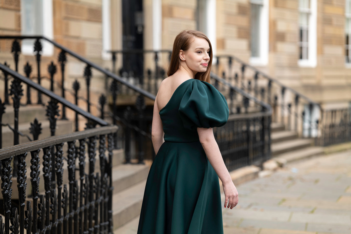 Emily One Shoulder Dress