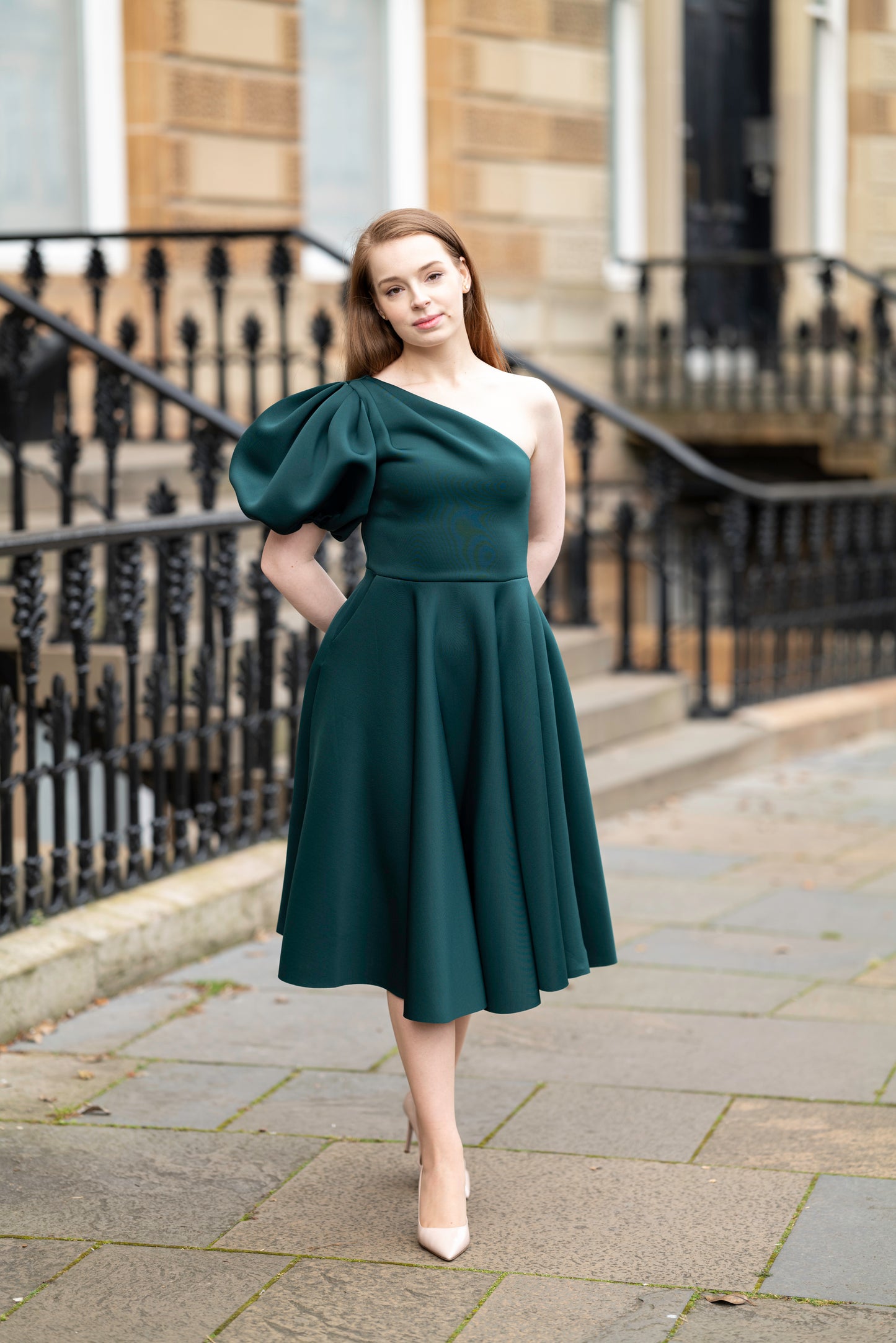 Emily One Shoulder Dress