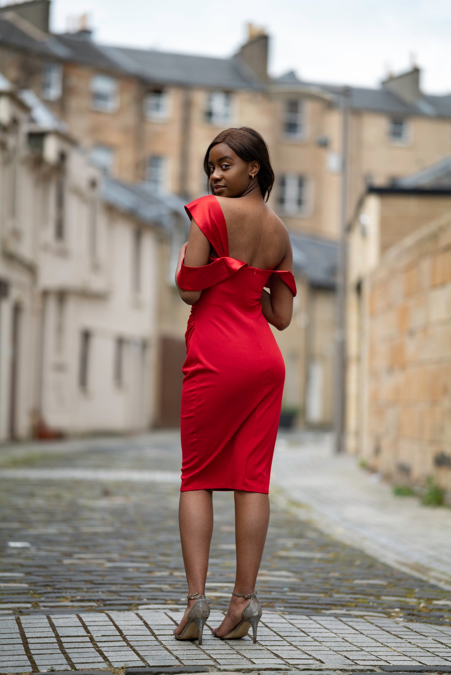 Bethany One Shoulder Dress