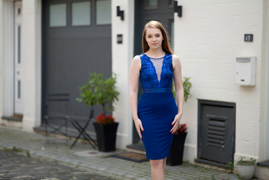 Lorraine Royal Blue Dress